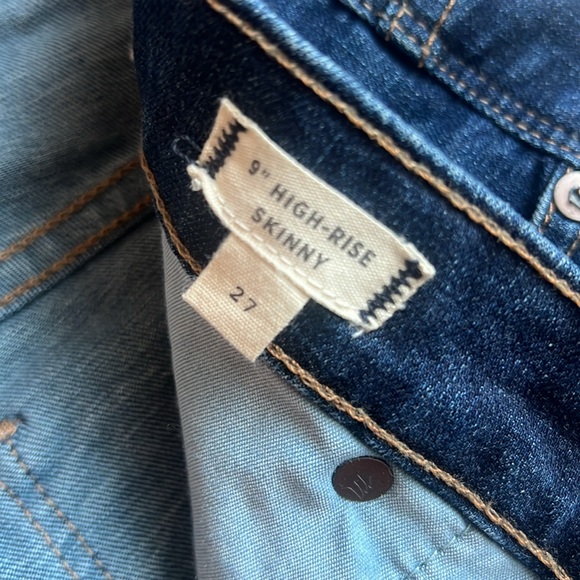 Madewell 9” High-Rise Skinny Jean Women’s Size 27 Button Fly - Picture 2 of 13
